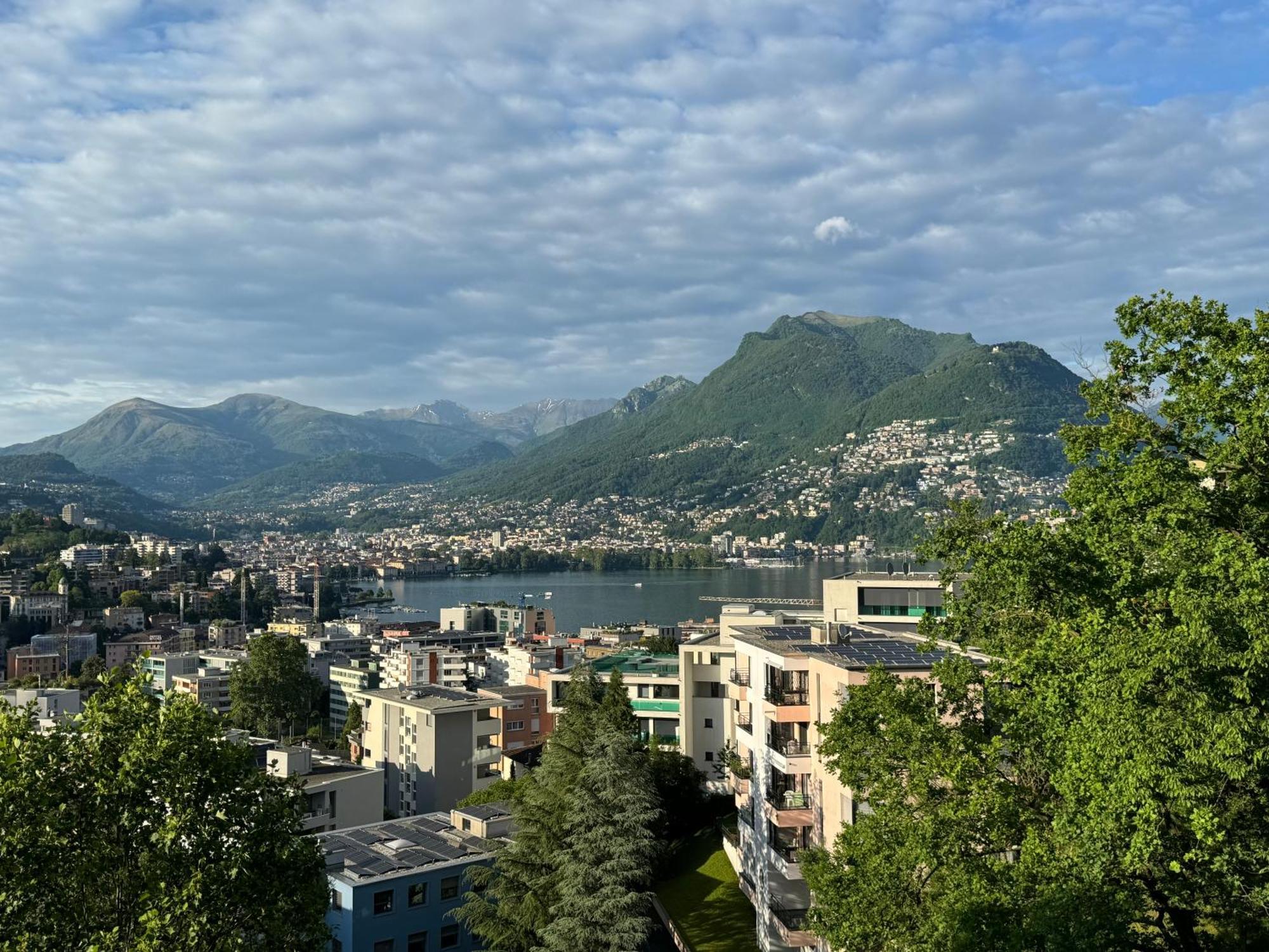 Panorama Suite In Lugano - Pazzallo Paradiso Kültér fotó