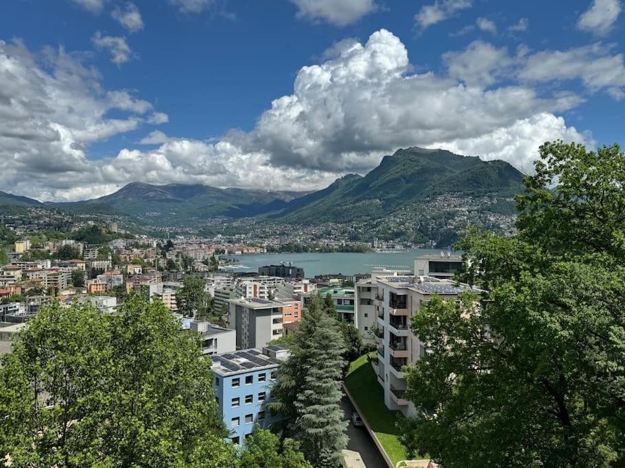 Panorama Suite In Lugano - Pazzallo Paradiso Kültér fotó