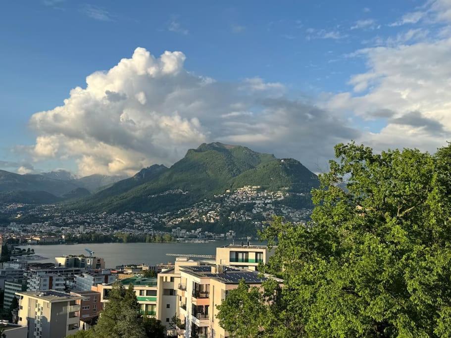 Panorama Suite In Lugano - Pazzallo Paradiso Kültér fotó
